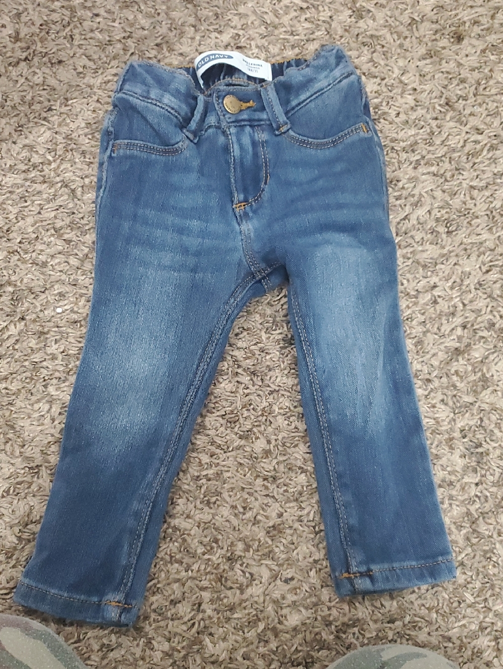 Old Navy Medium Blue Slim Denim Jeans for Kids
